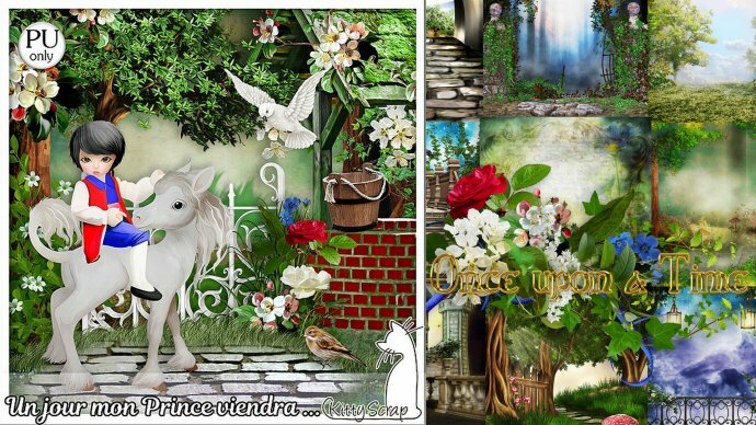 mini kit un jour mon prince viendra by kittyscrap