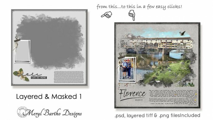 Layered & Masked Template 1
